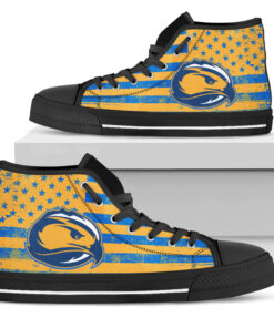 NCAA Fort Lewis College Skyhawks High Top Shoes - Image 2