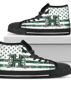 Alternative view of NCAA Hawaii Warriors High Top Shoes