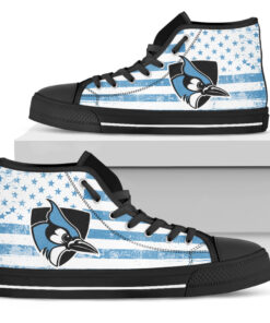 Alternative view of NCAA Johns Hopkins Blue Jays High Top Shoes