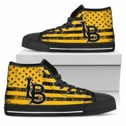 Alternative view of NCAA Long Beach State 49ers High Top Shoes