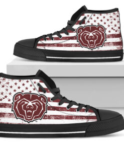 NCAA Missouri State University Bears High Top Shoes - Image 2