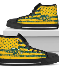 Alternative view of NCAA NDSU Bison High Top Shoes