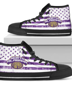 Alternative view of NCAA North Alabama Lions High Top Shoes