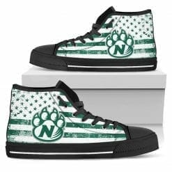 Alternative view of NCAA Northwest Missouri State Bearcats High Top Shoes
