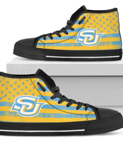 Alternative view of NCAA Southern University Jaguars High Top Shoes