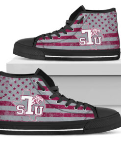 Alternative view of NCAA Texas Southern Tigers High Top Shoes