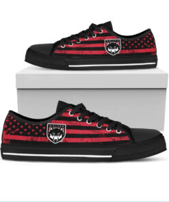 Alternative view of NCAA Western Oregon Wolves Low Top Shoes
