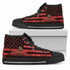 Alternative view of NCAA University of Houston-Victoria Jaguars High Top Shoes