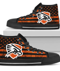 Alternative view of NCAA UTPB Falcons High Top Shoes
