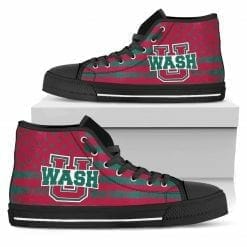Alternative view of NCAA Washington-St. Louis High Top Shoes