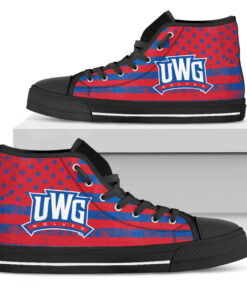 Alternative view of NCAA West Georgia Wolves High Top Shoes