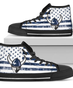 Alternative view of NCAA Western Washington Vikings High Top Shoes