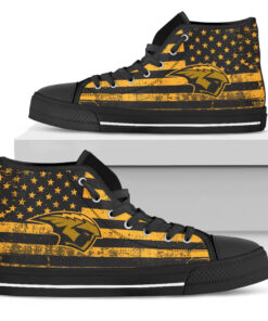 NCAA Wisconsin-Oshkosh Titans High Top Shoes - Image 2