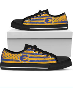 Alternative view of NCAA Wisconsin Eau Claire Blugolds Low Top Shoes