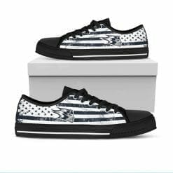 Alternative view of NCAA Wisconsin Stout Blue Devils Low Top Shoes
