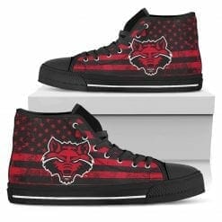 Alternative view of NCAA Arkansas State Red Wolves High Top Shoes