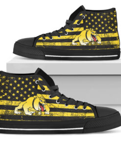 Alternative view of NCAA Bowie State Bulldogs High Top Shoes