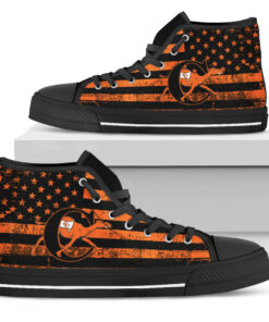 Alternative view of NCAA Campbell Fighting Camels High Top Shoes