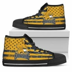 Alternative view of NCAA Canisius College Golden Griffins High Top Shoes
