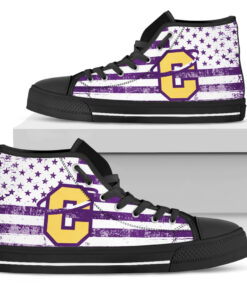Alternative view of NCAA Carroll College Fighting Saints High Top Shoes