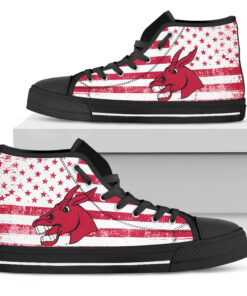 Alternative view of NCAA Central Missouri Mules High Top Shoes