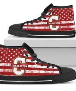 Alternative view of NCAA Charleston Cougars High Top Shoes