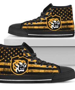 Alternative view of NCAA Colorado College Tigers High Top Shoes