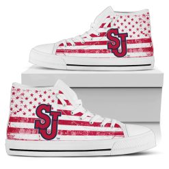 NCAA St. Johns Red Storm High Top Shoes