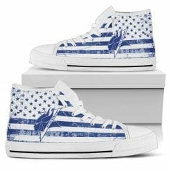 NCAA ECSU Vikings High Top Shoes