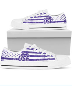 NCAA University of Sioux Falls Cougars Low Top Shoes