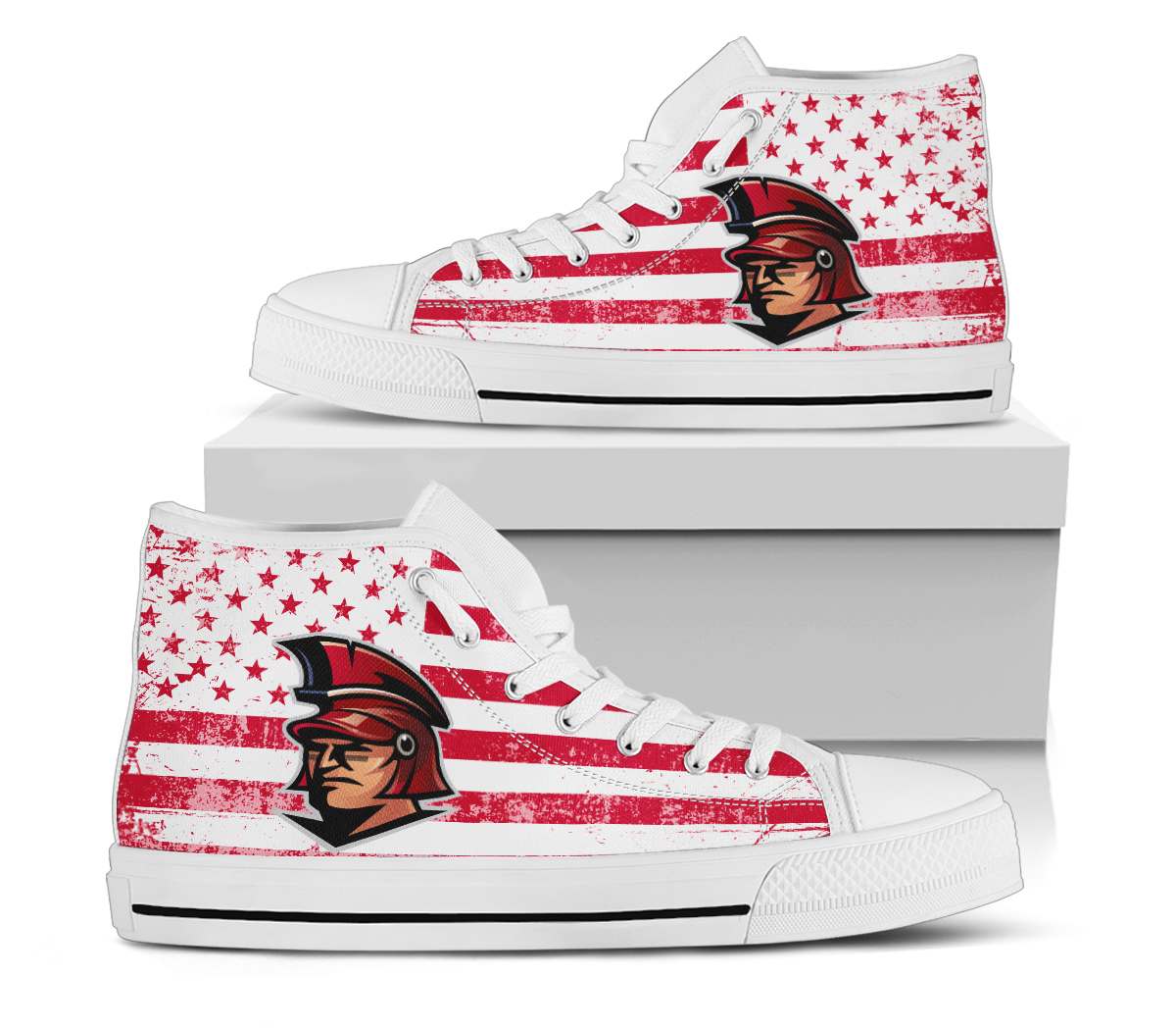 NCAA Indiana University South Bend Titans High Top Shoes