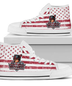 NCAA Indiana University Southeast Grenadiers High Top Shoes