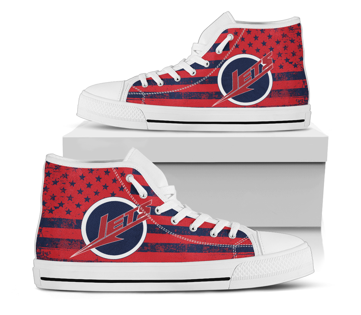 NCAA Newman Jets High Top Shoes