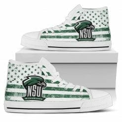 NCAA Northeastern State Riverhawks High Top Shoes