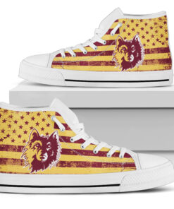 NCAA Northern State University Wolves High Top Shoes