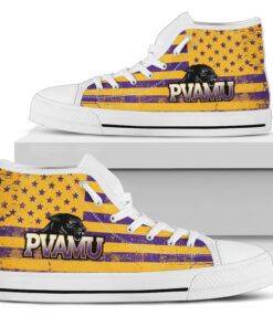 NCAA Prairie View A&M Panthers High Top Shoes