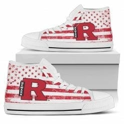 NCAA Rutgers Newark Scarlet Raiders High Top Shoes
