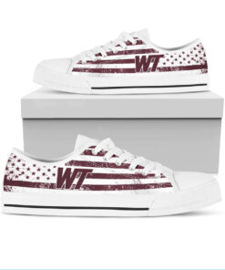 NCAA West Texas A&M Buffaloes Low Top Shoes