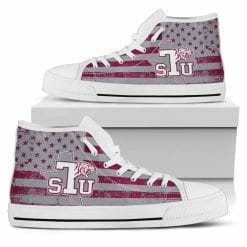 NCAA Texas Southern Tigers High Top Shoes