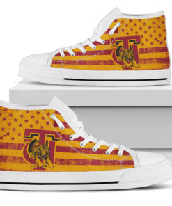 NCAA Tuskegee Golden Tigers High Top Shoes