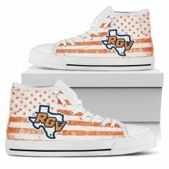 NCAA UTPA Broncs High Top Shoes