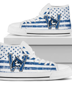 NCAA Westfield State Owls High Top Shoes