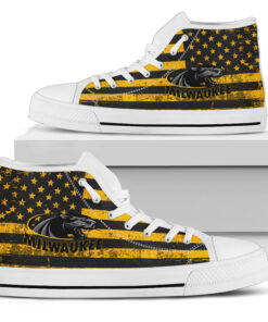 NCAA Wisconsin-Milwaukee Panthers High Top Shoes