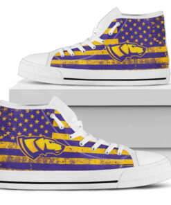 NCAA Wisconsin-Stevens Point Pointers High Top Shoes