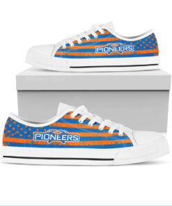 NCAA Wisconsin-Platteville Pioneers Low Top Shoes