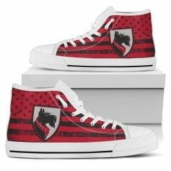 NCAA Carnegie Mellon Tartans High Top Shoes