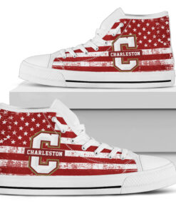NCAA Charleston Cougars High Top Shoes