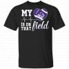 NCAA Abilene Christian Wildcats Unisex T-Shirt My Heart is on that Field