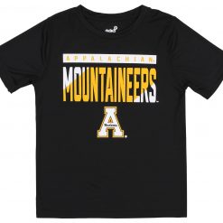 NCAA Appalachian State Mountaineers Black Unisex T-Shirt