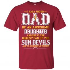 NCAA Appalachian State Mountaineers Dad And Daughter Unisex T-Shirt
